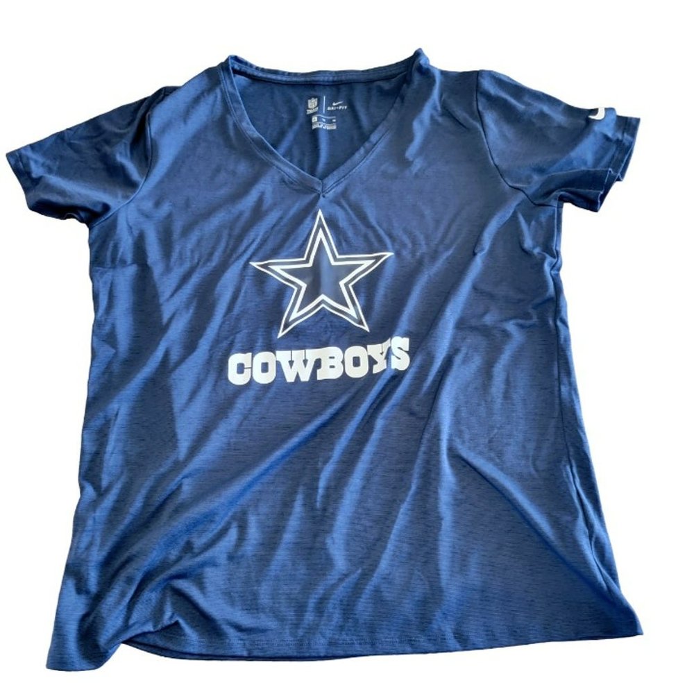 Nike Team Apparel Dri-Fit NFL Dallas Cowboys Dri-Fit Womens XL T-shirt